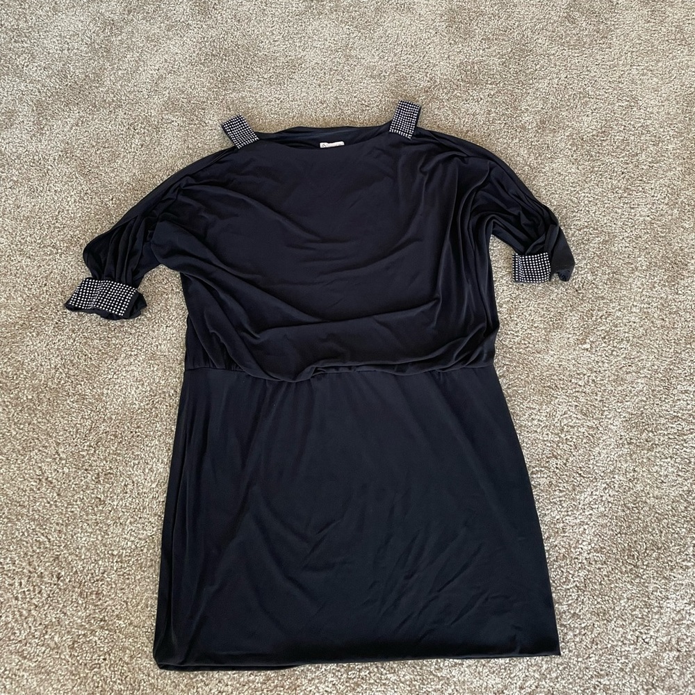 Black evening dress